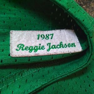 Athletic baseball Jersey 1987 Reggie Jackson